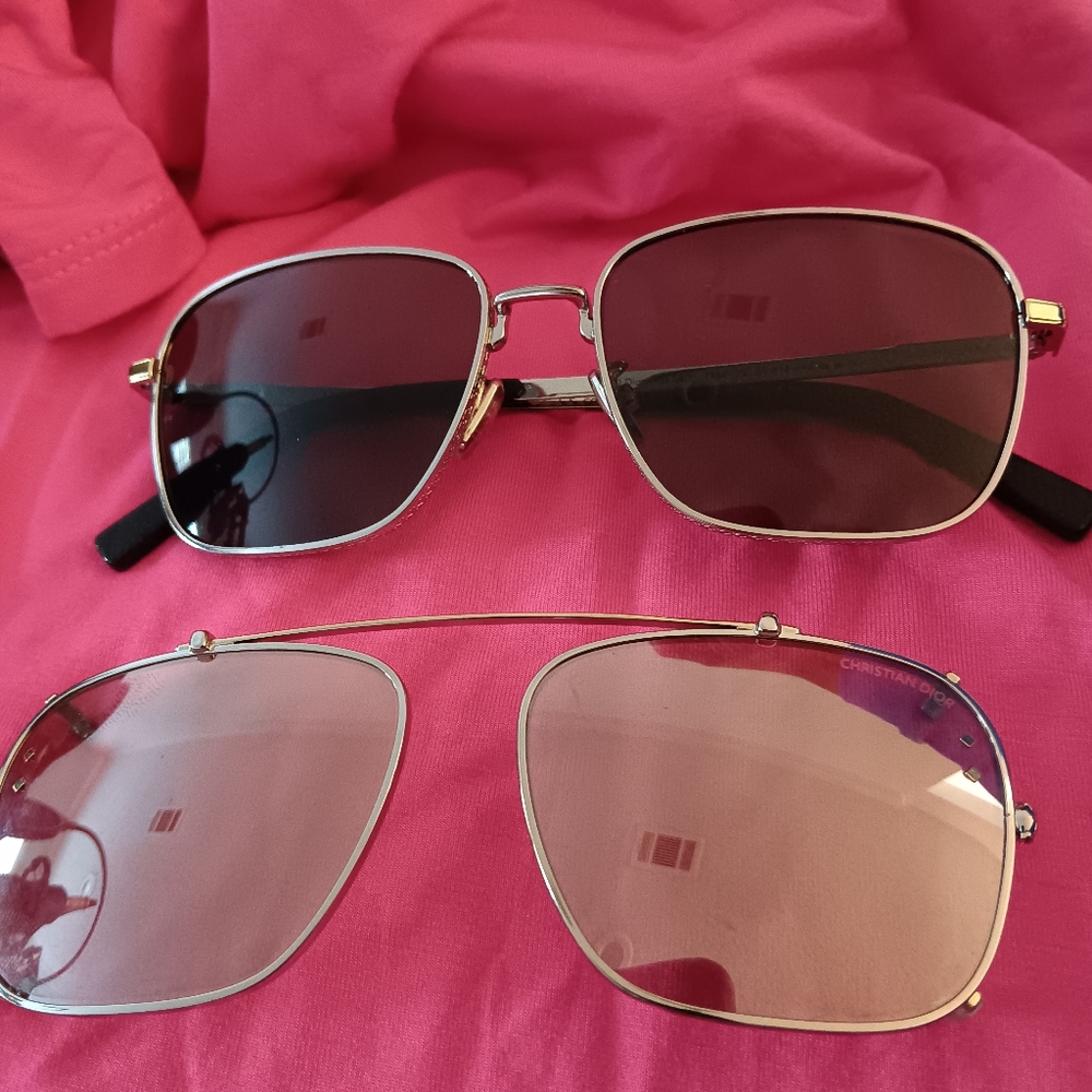 New Christian Dior Diamond S4U aviator sunglasses